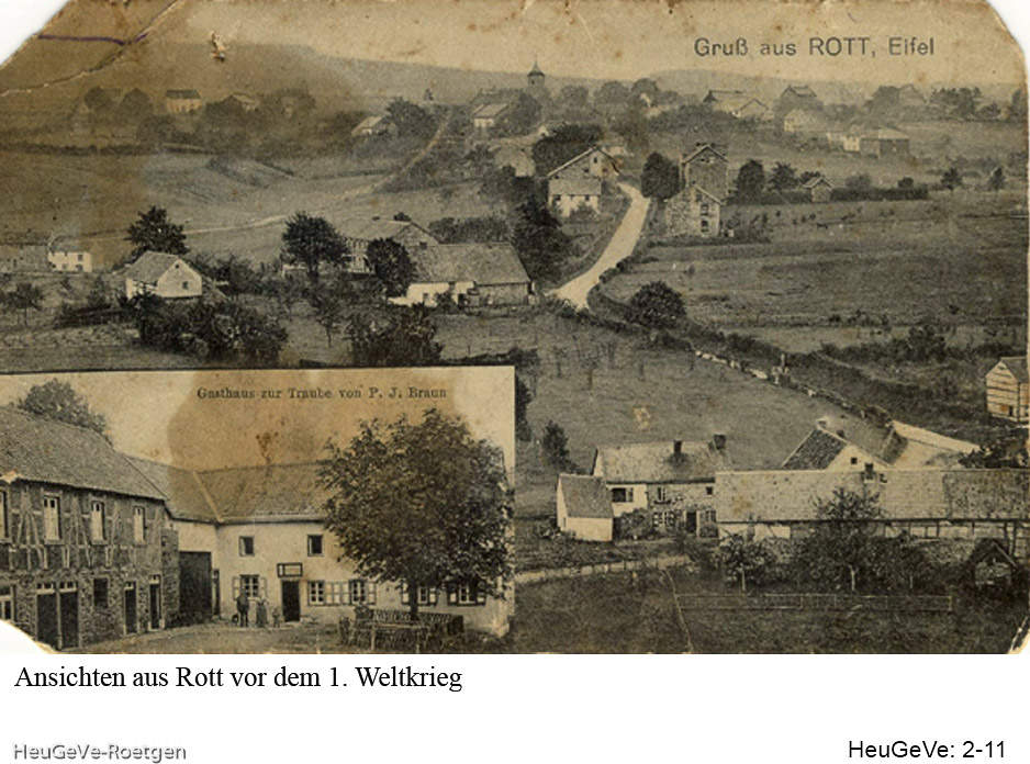 Rott, Poststempel 10.3.1913