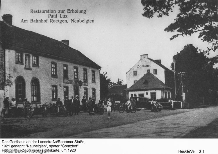 Grenzhof Paul Lux, um 1920