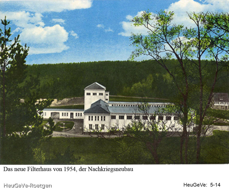Neues Filterhaus, 1963