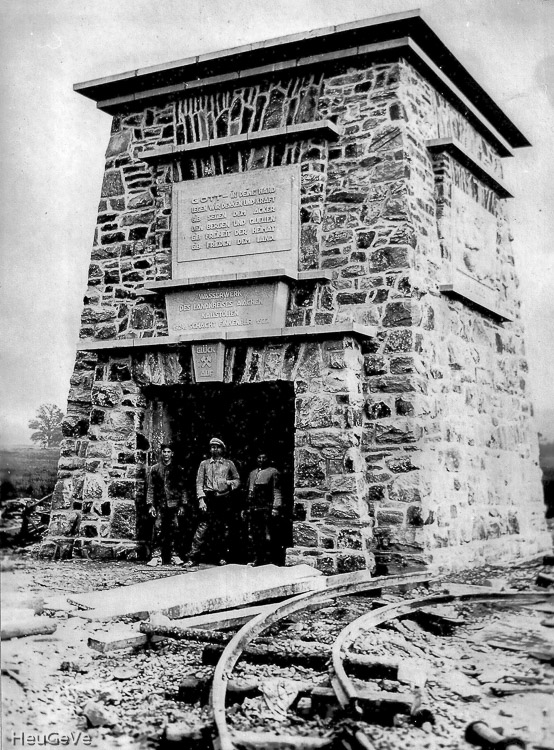 Schachtturm Finkenbur, nach 1926